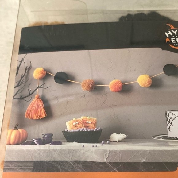Target Hyde and Eek 2022 Halloween Pom Pom Garland - Picture 3 of 7